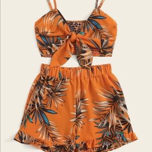 Two Piece tropical set